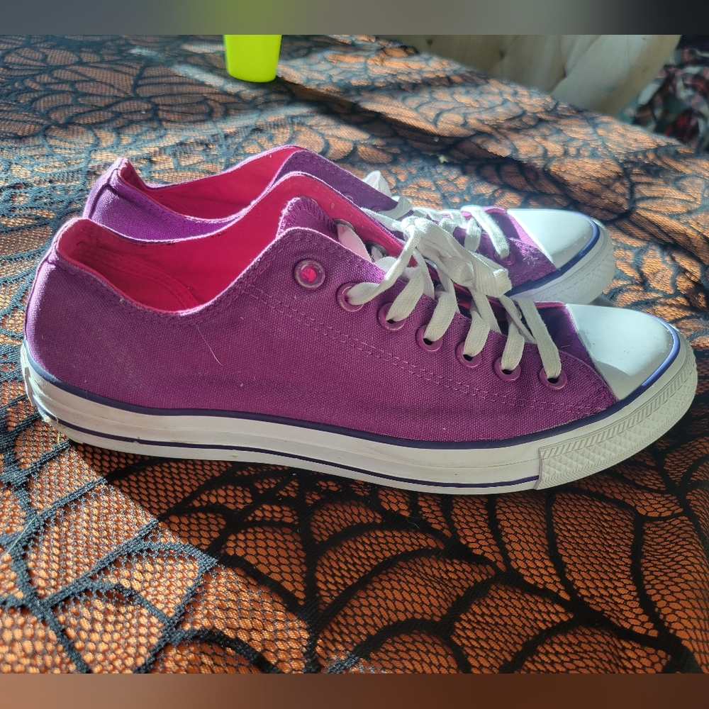 Purple Converse - Picture 3 of 7